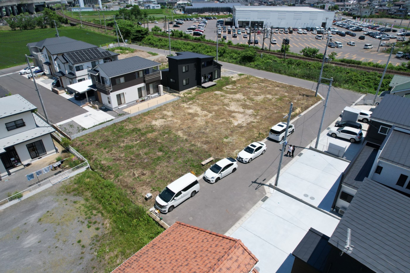 白河市中野山分譲地